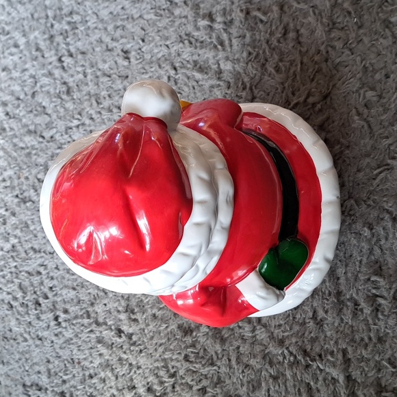 NIB Christmas Santa cookie jar - Picture 3 of 8